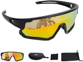 img 4 attached to Carperipher Motorcycle Windproof Sunglasses Protection
