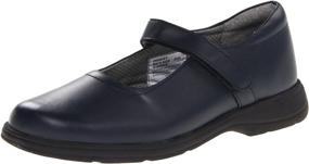 img 4 attached to 👞 Get the Classic Style & Comfort You Need with School Issue Prodigy 5100 Mary Jane Uniform Shoes for Kids