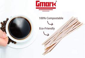 img 1 attached to Gmark Coffee Sticks Friendly Stirrers