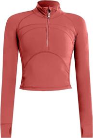 img 3 attached to Vsaiddt Athletic Sweatshirt Lightweight Ivory M） Sports & Fitness for Running