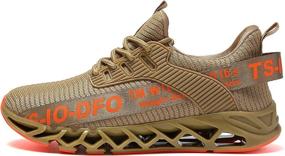 img 3 attached to Breathable Trail Athletic Shoes for Men - TSIODFO Sport Running Sneakers