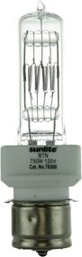 img 1 attached to 💡 Sunlite 750W Stage and Studio T7 Bulb, Clear: 750-watt 120-volt Medium Pre-focus Based, P28s