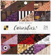 dcwv 615628 curiosities cardstock multi logo