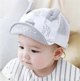 img 2 attached to Kids Hat Adjustable Closure Material Boys' Accessories