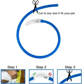 img 1 attached to 🐾 YUSHANG Waterproof LED Dog Collar - New Rechargeable & Adjustable Light Up Collar for Safe Nighttime Walks with Large, Small, and Medium Dogs