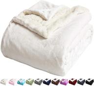 lbro2m microfiber reversible luxurious blankets bedding logo