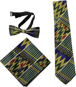 img 1 attached to Kente Tie Set Style African