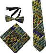 kente tie set style african logo