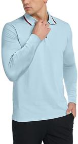 img 2 attached to MLANM Sleeve Casual Slim Fit Cotton Men's Clothing and Shirts: Comfort Meets Style!