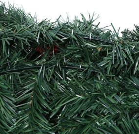 img 1 attached to 🎄 Exquisite 24inch Christmas Wreath: Festive Front Door Garland with Berries, Snowy Pine Branches, and Pine Cones for a Merry Christmas & Winter Welcome!