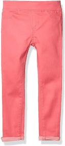 img 3 attached to DKNY Girls Jeans Pink Lemonade Girls' Clothing for Leggings