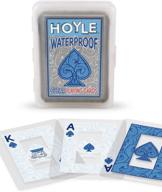 🔒 waterproof clear playing cards by hoyle logo
