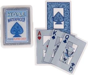 img 1 attached to 🔒 Waterproof Clear Playing Cards by Hoyle