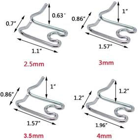 img 3 attached to 🐶 SuperDog Prong Collar Extra Links with Rubber Cups - Set of (3) Chrome Links for Training and Correction