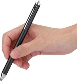 img 4 attached to 🖊️ fo sa Soft Head Stylus Pen: Versatile Cloth Head Lightweight Touch Screen Stylus for Smartphones/Tablets - Black