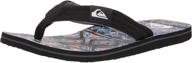 quiksilver molokai layback flip flop men's athletic shoes логотип