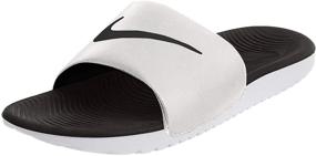 img 4 attached to Stylish and Comfortable: Nike Slide Sandal in White - Regular Fit