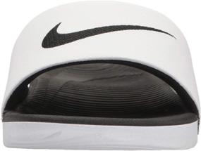 img 3 attached to Stylish and Comfortable: Nike Slide Sandal in White - Regular Fit