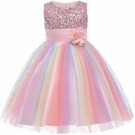 👗 optimized search: girls' clothing and dresses with super fairy flowers and rainbow princess theme logo