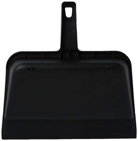 img 1 attached to 🧹 Genuine Joe GJO02406 Heavy-Duty Plastic Dust Pan, 12-inch, Black: The Ultimate Cleaning Essential