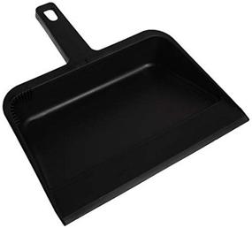 img 4 attached to 🧹 Genuine Joe GJO02406 Heavy-Duty Plastic Dust Pan, 12-inch, Black: The Ultimate Cleaning Essential