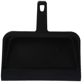 img 2 attached to 🧹 Genuine Joe GJO02406 Heavy-Duty Plastic Dust Pan, 12-inch, Black: The Ultimate Cleaning Essential