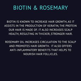 img 1 attached to SMART Clean Intelligence 2 in 1 Hair Thickening Shampoo and Conditioner – Biotin and Rosemary Mint, 16 fl oz: Boost Hair Volumizing with Ultimate 2-in-1 Solution!