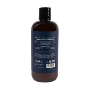 img 3 attached to SMART Clean Intelligence 2 in 1 Hair Thickening Shampoo and Conditioner – Biotin and Rosemary Mint, 16 fl oz: Boost Hair Volumizing with Ultimate 2-in-1 Solution!