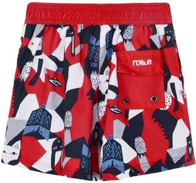 img 3 attached to 🩳 Dynamic Drawstring Patterned Boys' Clothing: Durable Nonwe Shorts