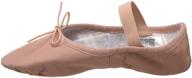 bloch dansoft split sole ballet slipper - ultimate performance and comfort logo