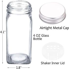 img 1 attached to 🏷️ SWOMMOLY Labels Marker: Airtight Food Service Equipment & Supplies for Tabletop & Serveware