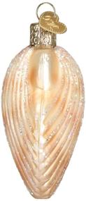 img 2 attached to 🐚 Exquisite Old World Christmas Beach Glass Blown Ornaments - Captivating Clam Shell Collection for Your Christmas Tree