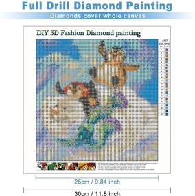 img 3 attached to MXJSUA Diamond Painting Embroidery Penguin