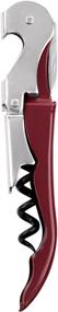 img 3 attached to 🍷 True Fabrication Pulltap's Double-Hinged Corkscrew: Top-Notch Wine Opener in Burgundy