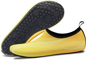 img 1 attached to Ultimate Performance: FADTOP Barefoot Quick Dry Water Sports Men's Shoes