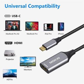 img 3 attached to Ultimate Compatibility: USB C to HDMI Adapter for MacBook, iPad, Dell, Surface & More