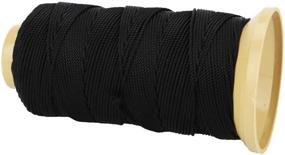 img 2 attached to 🔗 High-Quality 328 Feet Twisted Nylon Line Twine String Cord: Ideal for Gardening, Marking, DIY Projects, Crafting, and Masonry (Black, 1.5mm-328 feet)