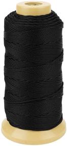 img 4 attached to 🔗 High-Quality 328 Feet Twisted Nylon Line Twine String Cord: Ideal for Gardening, Marking, DIY Projects, Crafting, and Masonry (Black, 1.5mm-328 feet)