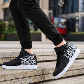 img 2 attached to 🎨 Graffiti-inspired Stylish Outdoor Walking Sneakers: Elevate your Street Style!