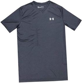 img 1 attached to Under Armour V Neck Sleeve T Shirt Men's Clothing for Active