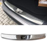 🚘 toyota c-hr chr 2017-2019 stainless steel rear inner bumper guard plate cover trim: rqing – protect and enhance your vehicle's look! logo