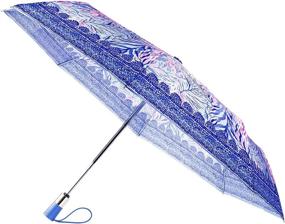 img 1 attached to Lilly Pulitzer Umbrella Automatic Storage