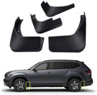protect your vw atlas with topgril's mud flaps kit - front and rear mud splash guard set for 2018-2020 volkswagen atlas logo