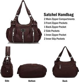 img 1 attached to 👜 Scarleton Satchel Handbag: A Stylish Crossbody Shoulder Bag for Women with Matching Wallet