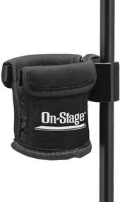 img 2 attached to 🎤 MSA5050 Clamp-On Mic Stand Cup Holder for Enhanced On-Stage Convenience