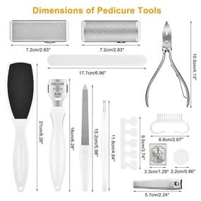 img 2 attached to Gwane Pedicure Stainless Callus Remover