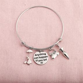 img 1 attached to AKTAP Mary Poppins Bracelet – Embrace 🧚 the Magic with this Inspiring Disney Charm Bracelet