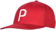 🧢 puma men's throwback p 110 snapback cap: classic style and ultimate comfort логотип