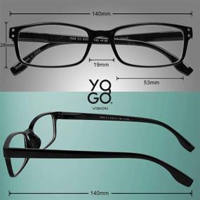 img 2 attached to 👓 5-Pack Blue Light Blocking Reading Glasses with Spring Hinge for Women and Men - Anti-Glare Filter Lightweight Eyeglasses