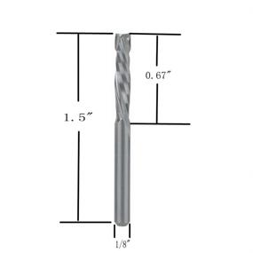 img 1 attached to 🔪 HOZLY Однорезцовая компрессионная карбидная фреза - 175x17 мм: улучшенная точность и эффективность